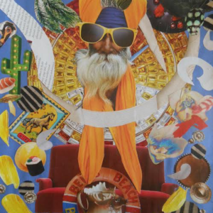 Portrait of Rob as an Indian Guru (for Rob)
